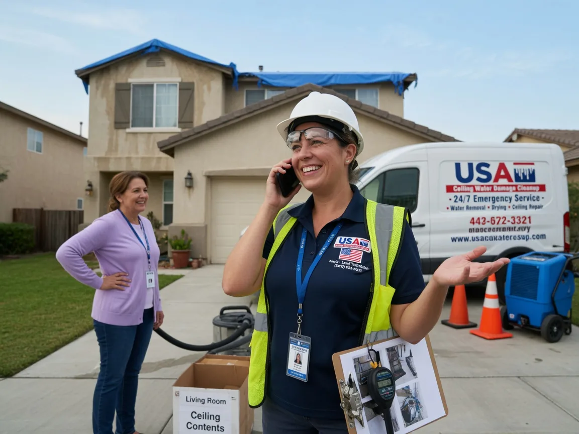Ceiling Water Damage Restoration Doucette, TX FAQs